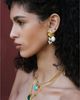 Ottoman Hands Ottoman Hands Women's Daphne Turquoise Chain Necklace - 5