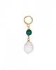 Ottoman Hands Ottoman Hands Women's Dawn Pearl Huggie Earrings - 2