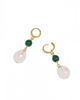 Ottoman Hands Ottoman Hands Women's Dawn Pearl Huggie Earrings - 3