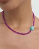 Ottoman Hands Ottoman Hands Women's Felice Jade and Turquoise Beaded Necklace - 3