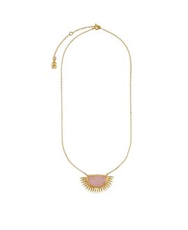 Ottoman Hands Ottoman Hands Women's Sunrise Rose Quartz Pendant Necklace