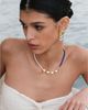 Ottoman Hands Ottoman Hands Women's Waterproof Shell Pearl Beaded Stud Earrings - 6