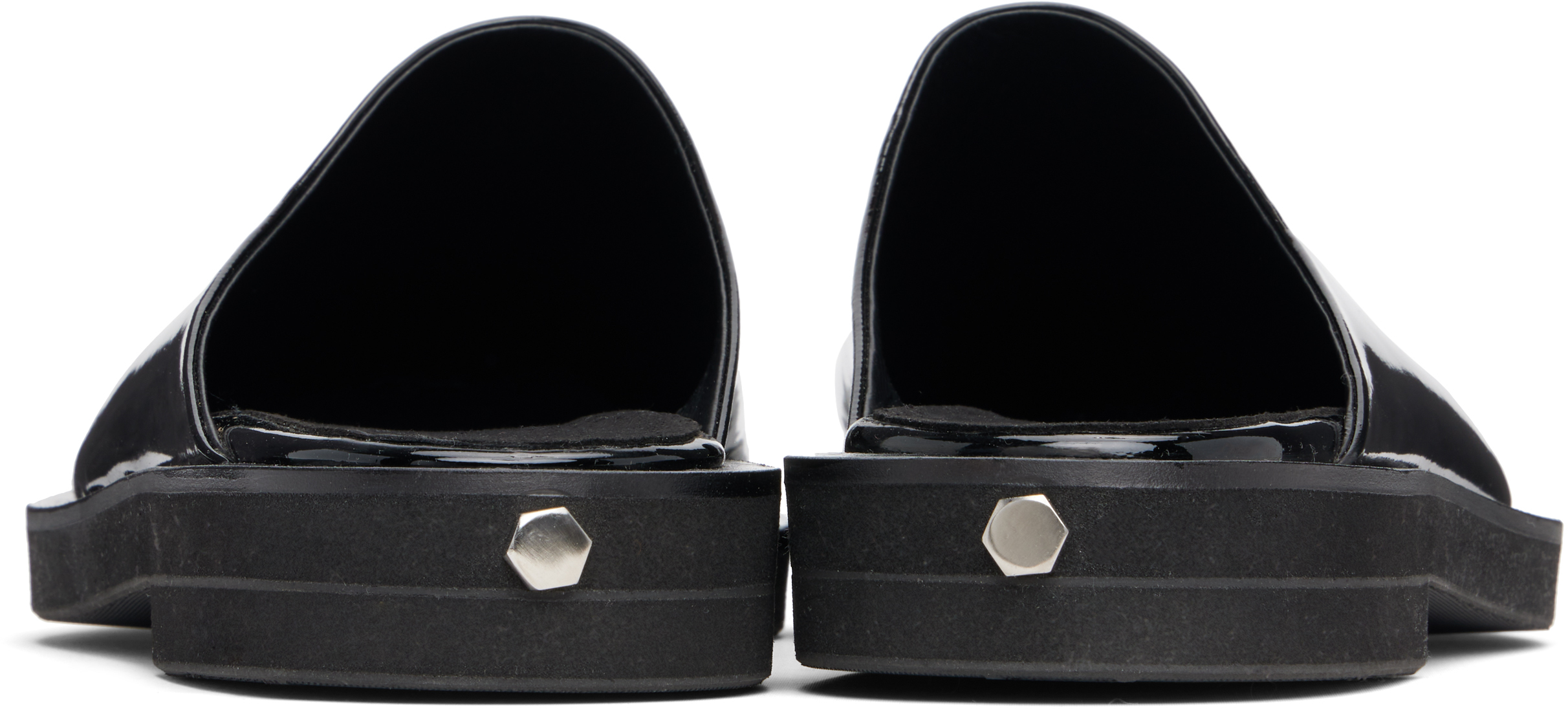 OUAT - Black Astro Mule Loafers