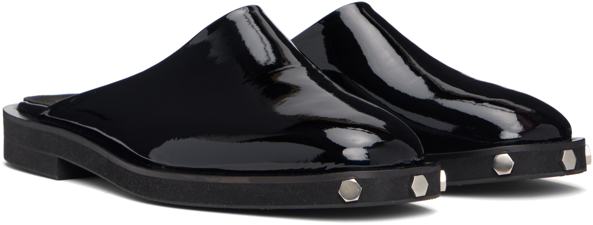 OUAT - Black Astro Mule Loafers