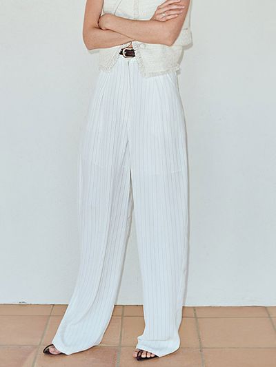 Oui mais non Martin Pinstripe Slacks Pants