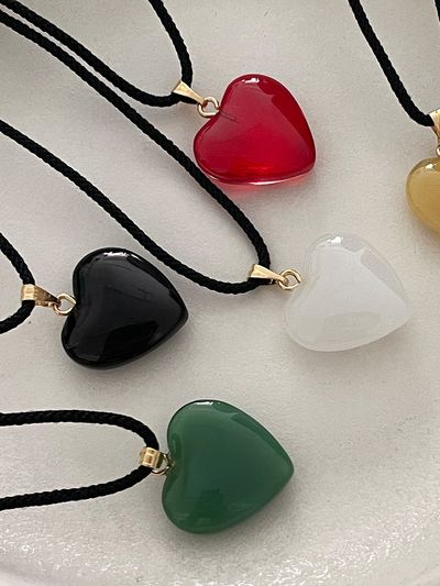 OUI SAY YES! Heart Pendant Necklace