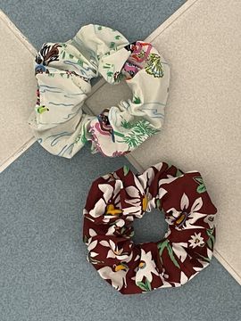OUI SAY YES! Summer Pattern Scrunchie