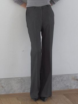 ouie Daily Bootcut Pants [Deep Charcoal] (OU1632)