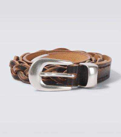 Our Legacy Our Legacy 20mm braided leather belt