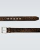 Our Legacy Our Legacy 40mm paisley leather belt - 4