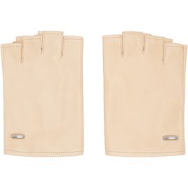 OUR LEGACY OUR LEGACY Beige Biker Gloves