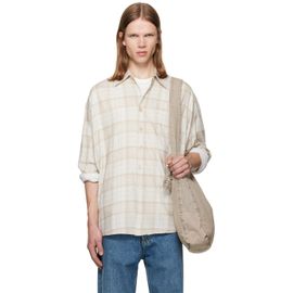 OUR LEGACY OUR LEGACY Beige Borrowed Shirt