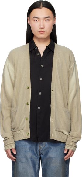 OUR LEGACY OUR LEGACY Beige Parallel Cardigan