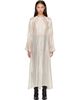 OUR LEGACY OUR LEGACY Beige Shift Maxi Dress - 1
