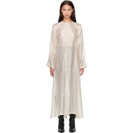 OUR LEGACY OUR LEGACY Beige Shift Maxi Dress
