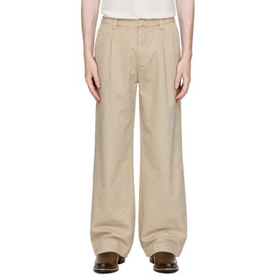 OUR LEGACY OUR LEGACY Beige Still Chino Trousers