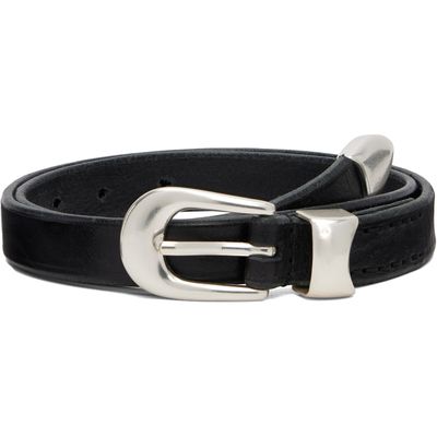 OUR LEGACY OUR LEGACY Black 2cm Belt