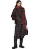 OUR LEGACY OUR LEGACY Black & Brown Fan Midi Skirt - 4