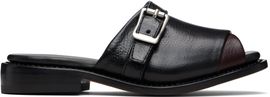 OUR LEGACY OUR LEGACY Black & Burgundy Ginza Sandals