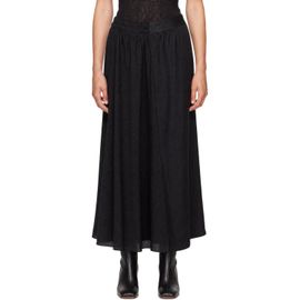 OUR LEGACY OUR LEGACY Black Beach Maxi Skirt