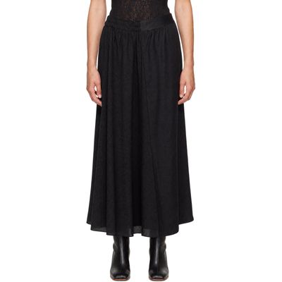 OUR LEGACY OUR LEGACY Black Beach Maxi Skirt
