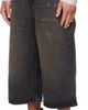 OUR LEGACY OUR LEGACY Black Capri Cut Denim Shorts - 4