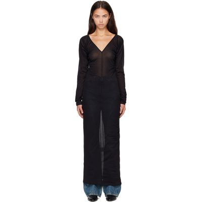 OUR LEGACY OUR LEGACY Black Cheer Maxi Dress