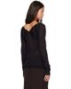 OUR LEGACY OUR LEGACY Black Cheer V Neck Blouse - 3