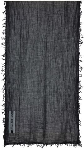 OUR LEGACY OUR LEGACY Black Cottage Scarf