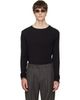 OUR LEGACY OUR LEGACY Black Elongated Longsleeve T-shirt - 1