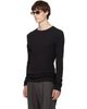 OUR LEGACY OUR LEGACY Black Elongated Longsleeve T-shirt - 4