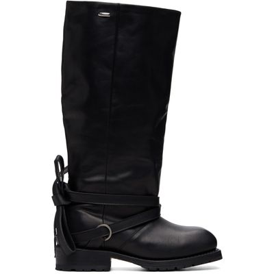 OUR LEGACY OUR LEGACY Black High Engine Tall Boots