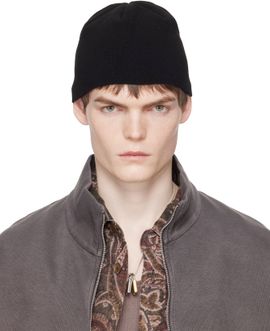 OUR LEGACY OUR LEGACY Black Merino Wool Beanie