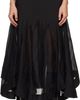 OUR LEGACY OUR LEGACY Black Petti Midi Skirt - 1