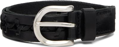 OUR LEGACY OUR LEGACY Black Plait Belt