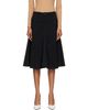 OUR LEGACY OUR LEGACY Black Rift Midi Skirt - 1