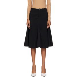 OUR LEGACY OUR LEGACY Black Rift Midi Skirt