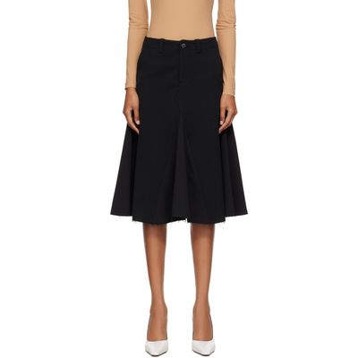 OUR LEGACY OUR LEGACY Black Rift Midi Skirt