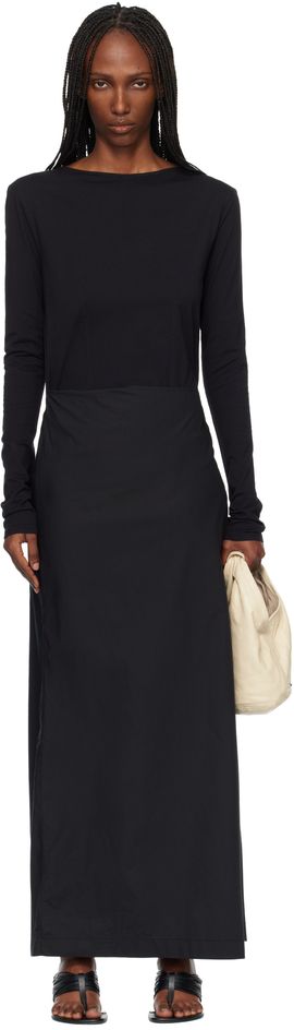 OUR LEGACY OUR LEGACY Black Twisted Maxi Dress