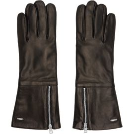 OUR LEGACY OUR LEGACY Black Zipped Gloves