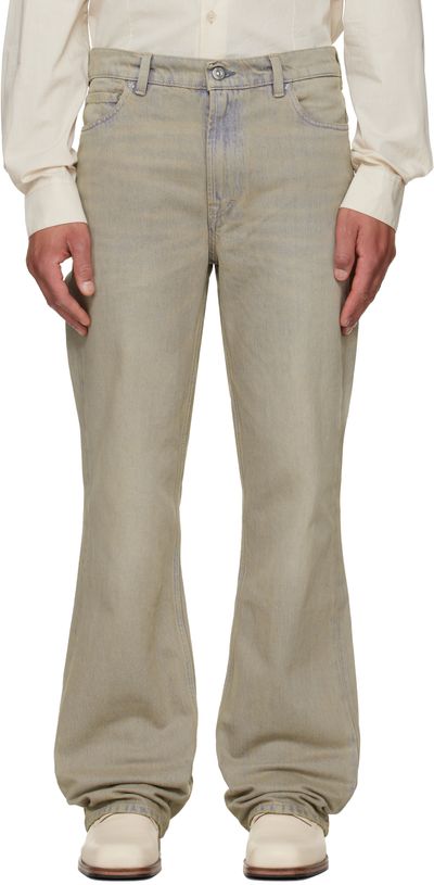 OUR LEGACY OUR LEGACY Blue 70s Cut Jeans
