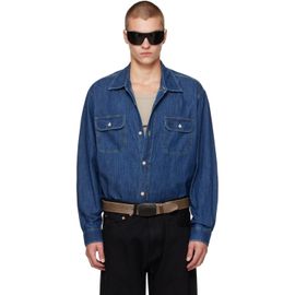 OUR LEGACY OUR LEGACY Blue Denim Country Shirt