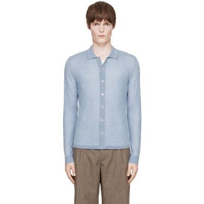 OUR LEGACY OUR LEGACY Blue Fall Cardigan