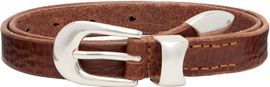 OUR LEGACY OUR LEGACY Brown 2cm Belt