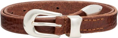 OUR LEGACY OUR LEGACY Brown 2cm Belt