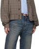 OUR LEGACY OUR LEGACY Brown 2cm Braided Belt - 2