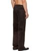 OUR LEGACY OUR LEGACY Brown Carlson Cut Leather Pants - 3