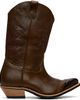 OUR LEGACY OUR LEGACY Brown Floral Consultant Boots - 1