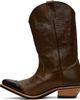 OUR LEGACY OUR LEGACY Brown Floral Consultant Boots - 3
