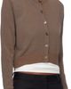 OUR LEGACY OUR LEGACY Brown Micro Cardigan - 2